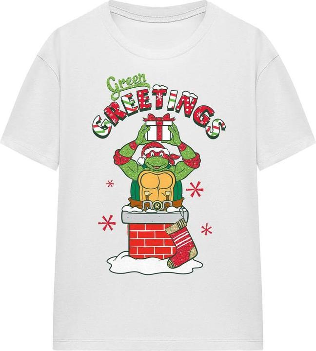 Produktbild Teenage Mutant NT Green Greetings TShirt (M)