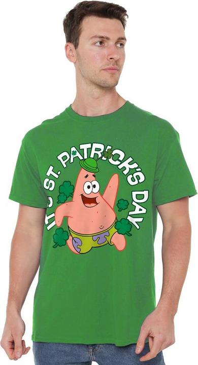 Image du produit Spongebob Squarepants - T-shirt IT'S ST PATRICK'S DAY - Homme (S)
