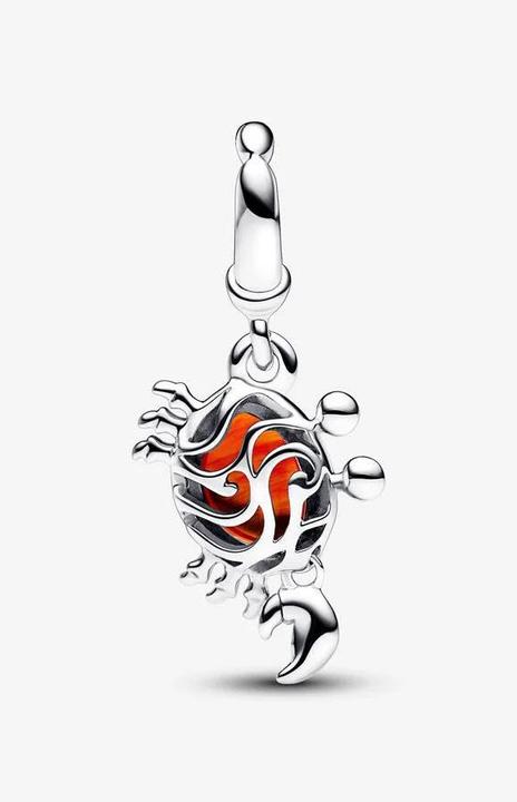 Actual product image Pandora Disney Ariel the Mermaid Sebastian Charm (Silver 925)
