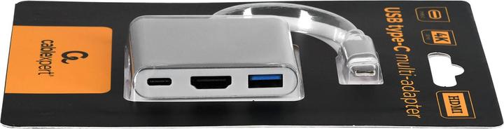 Produktbild Gembird A-CM-HDMIF-02-SV (USB-C, 3 Ports)