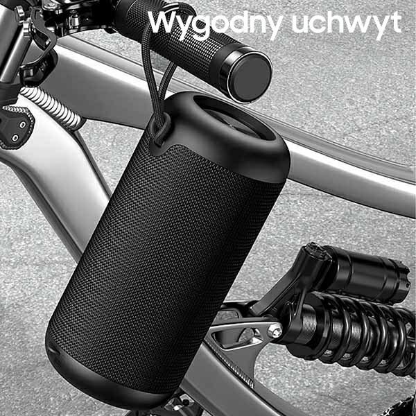 Actual product image Usams US-YX008 speaker black (8 h, Rechargeable battery operated)