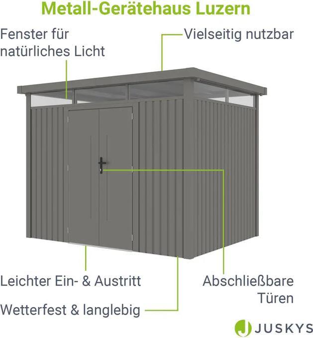 Image du produit Juskys Gerätehaus Luzern Pro