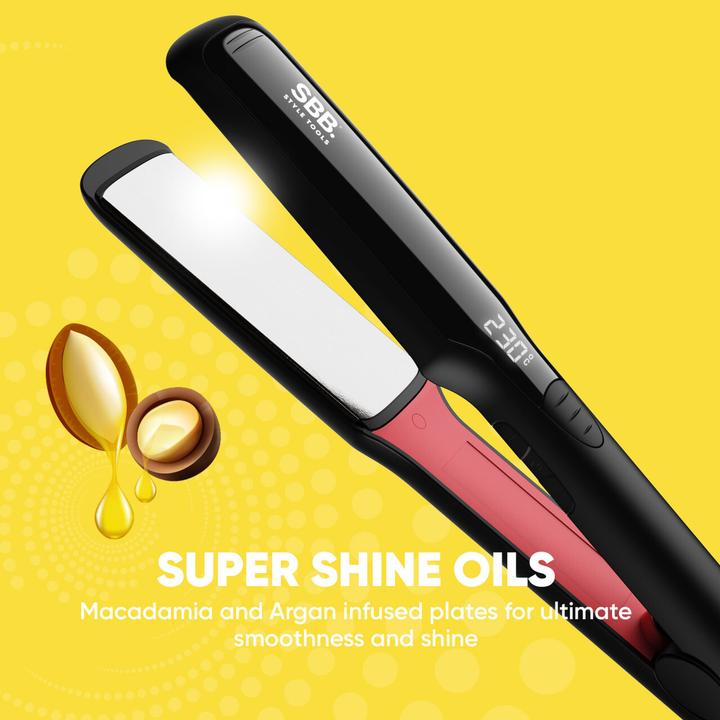 Immagine prodotto SBB UE Straight Up Shine XL Raddrizzatore in ceramica (Piastra per capelli)