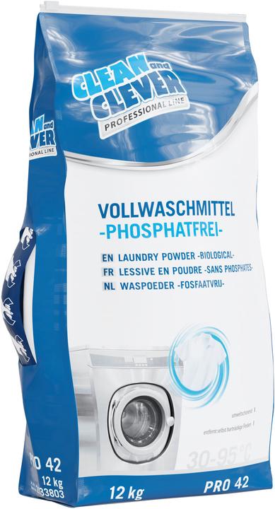 Produktbild Clean and Clever Vollwaschmittel PRO 42 (Fest)