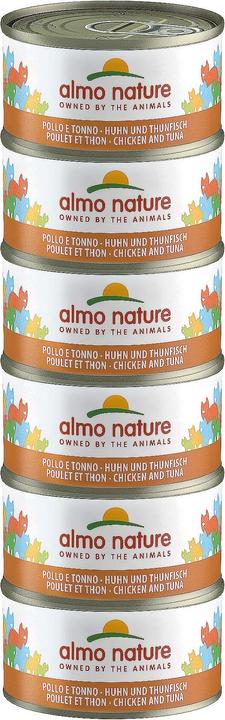 Actual product image Almo Nature Multipack au poulet et au thon (Adult, 6 pcs., 70 g)