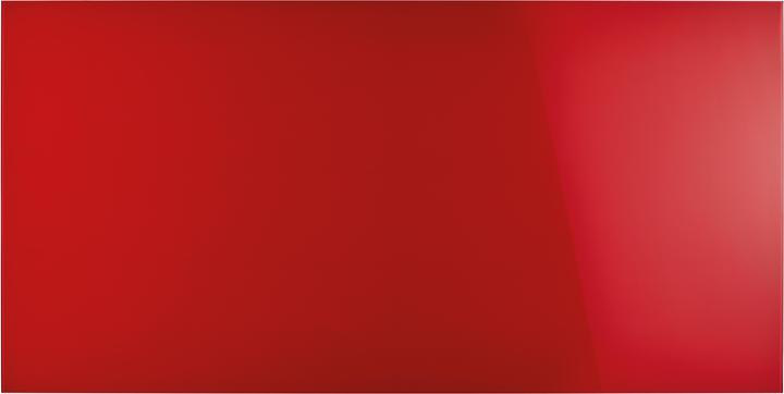 Actual product image Magnetoplan MAGNETOP. Design Glassboard 2000x1000mm 13409006 intense red (2000 x 1000 mm)