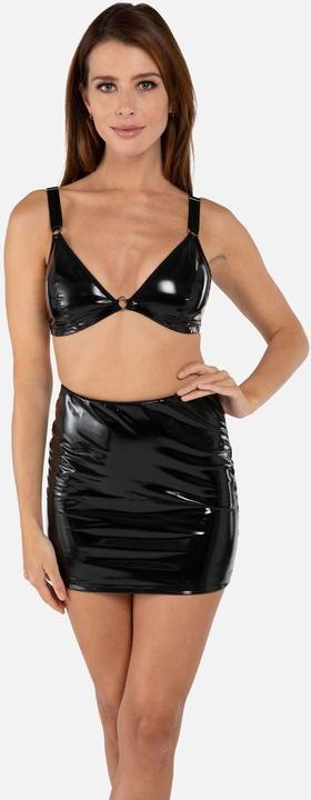 Produktbild Christine Le Duc Mini Skirt Black Love - black (L)