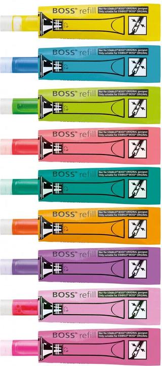Actual product image STABILO BOSS ORIGINAL Refill (Neon green, 5 mm, 1 x)