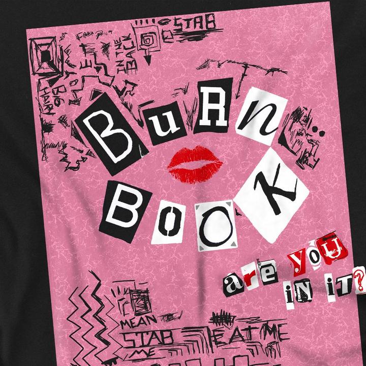 Image du produit Mean Girls - T-shirt BURN BOOK - Adulte (XXL)