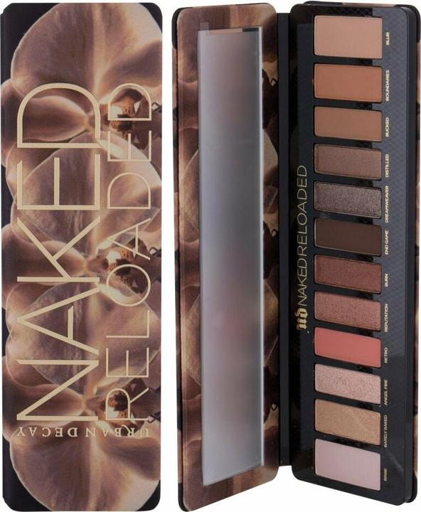 Actual product image Urban Decay Naked Reloaded (Brown, Bronze, Grey, Nude, Peach, Rose, Black, Taupe)