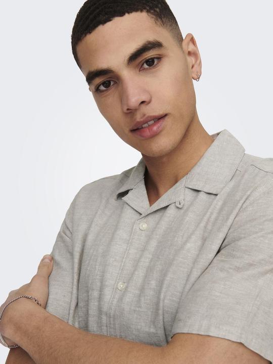 Image du produit Only & Sons Chemise unie à manches courtes (XXL)