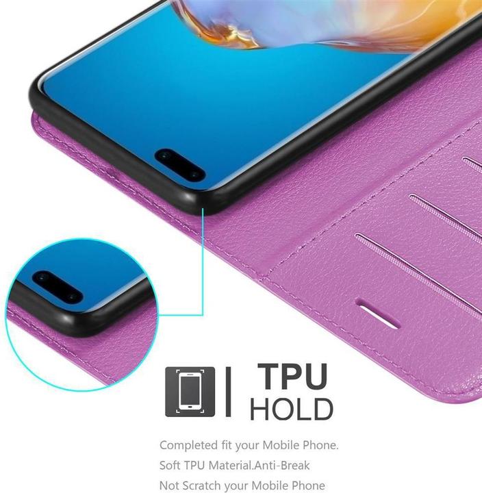 Produktbild Cadorabo Book mit Standfunktion Cover (Huawei P40 Pro+)