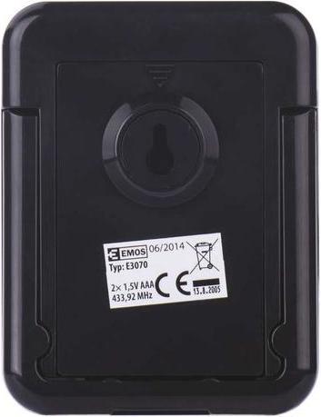 Actual product image Emos Wireless Digital Weather Station E3070