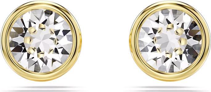 Actual product image Swarovski Imber stud earrings round cut white gold (Swarovski Metal)