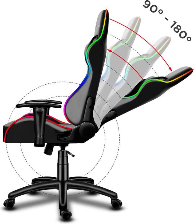 Actual product image Huzaro Force 6.2 RGB Mesh