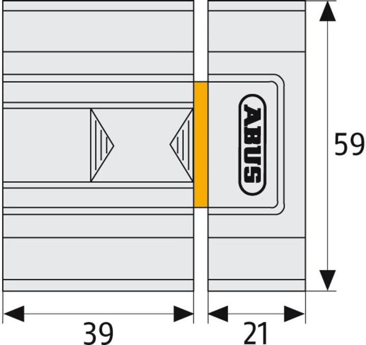 Immagine prodotto Abus SR30 W CL/DFNLI