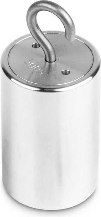 Produktbild Kern M1 500 g Prüfgewicht Hakengewicht, Edelstahl feingedreht (OIML)
