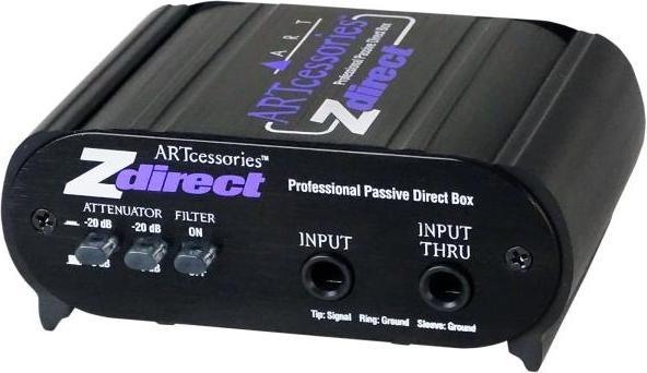 Actual product image ART Audio ART Z-Direct passive DI box with jack cable