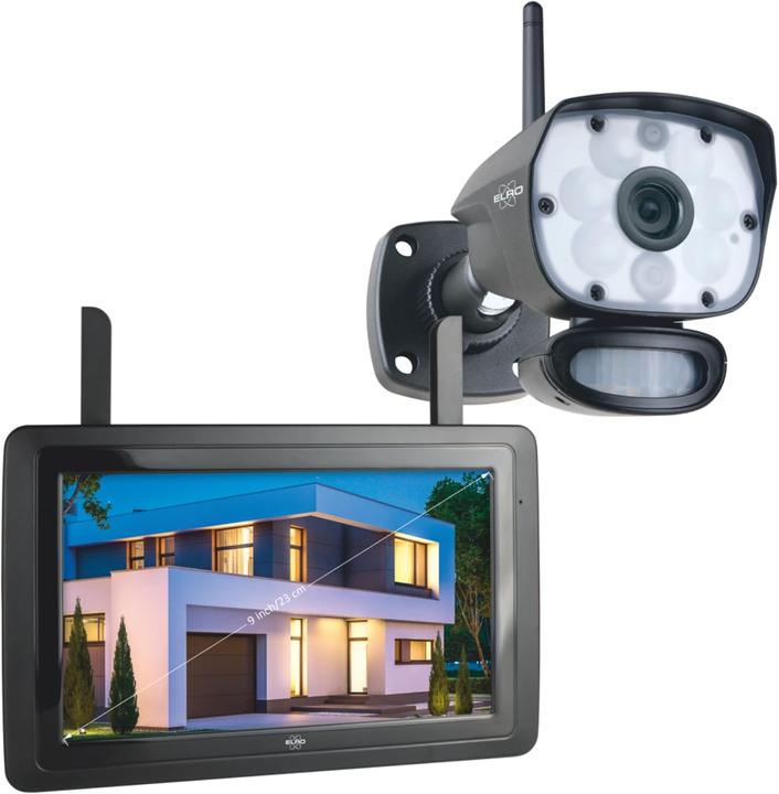 Produktbild Elro CZ60RIPS Draadloze 1080P HD Beveiligingscamera Set - Met 9 inch monitor en App