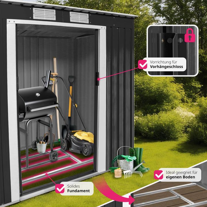 Produktbild tectake Gartenhaus