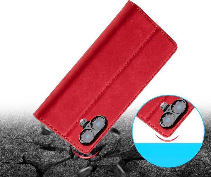 Produktbild LC.Imeeke iPhone 16 - Flip Case Vintage (Apple iPhone 16)