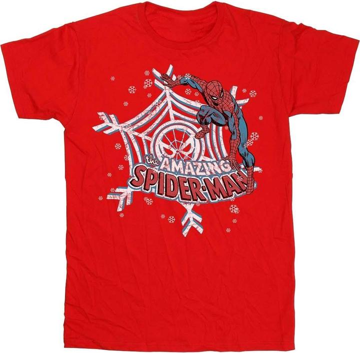 Image du produit - T-shirt SPIDER-MAN CHRISTMAS - Garçon (140, 146)