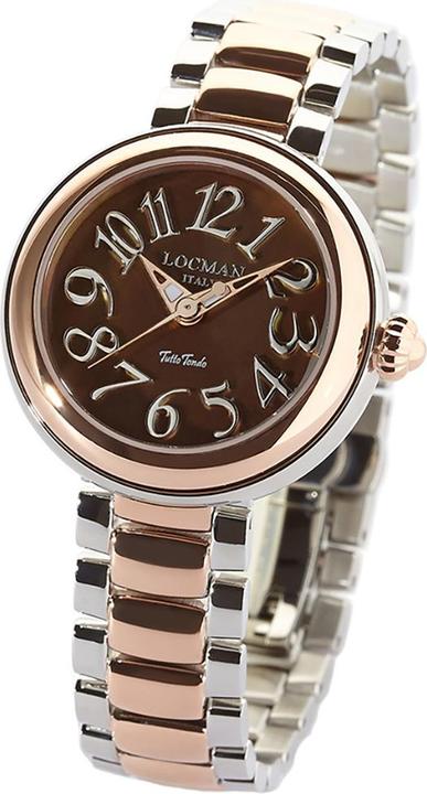 Actual product image Locman Italy Ladies' Watch Tutto Tondo bicolour Ref. 0361 (Analogue wristwatch, 31 mm)