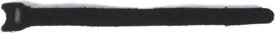 Produktbild Velleman KLETTKABELBINDER - SCHWARZ - 12.5 x 300 mm (10-tlg.) (Klettkabelbinder, 300 mm, 10 Stk.)