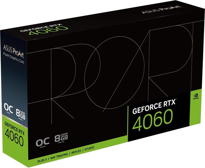 Image du produit ASUS PROART-RTX4060-O8G 8GB GDDR6 HDMI DP (8 Go)