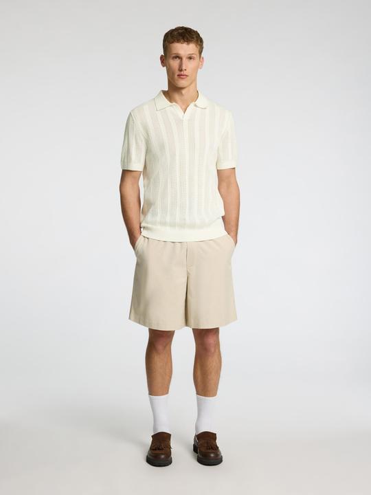 Actual product image Selected Homme 100% Baumwoll Polohemd aus Strick (L)