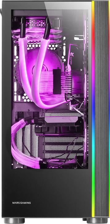 Actual product image Mars Gaming Boitier Grand Tour E-Atx Mc-Ult Avec Panneaux Vitrés (Noir) (ATX, mATX, Mini-ITX)