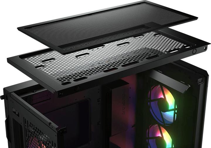 Produktbild Cougar CGR-5AD1B-RGB (ATX, SSI CEB, mATX, Mini-ITX)