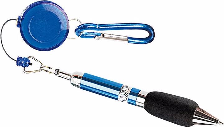 Immagine prodotto Pearl Raccoglitore di penne con moschettone (Nero, Blu)