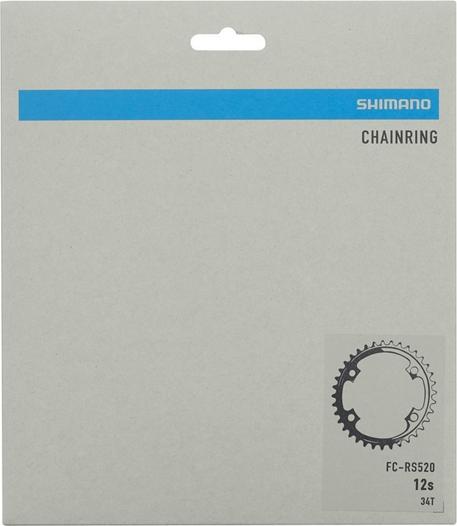Produktbild Shimano Kettenblatt FC-RS520 NK (Ø 110 mm, 34 Zähne, 2 x 12-Gang) (34)