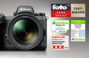 Produktbild Nikon Z7 II Kit (24 - 120 mm, 45.70 Mpx, Vollformat)