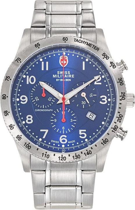 Swiss Military Uhr Swiss Militaire Lugano (Analoguhr, 42 mm)