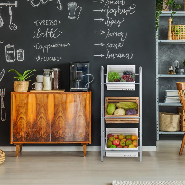 Productafbeelding Relaxdays Rek voor drankkratten (50 x 32 x 116 cm)