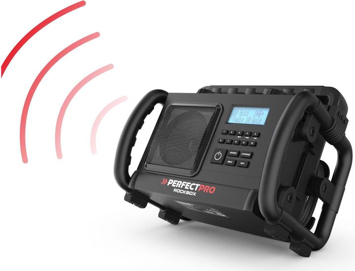 Actual product image PerfectPro Rockbox (FM, DAB+, Bluetooth)