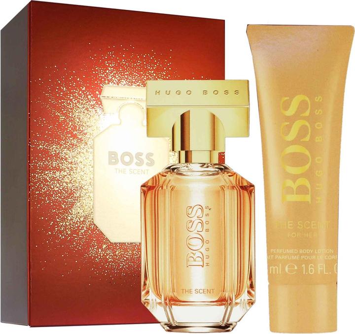 Actual product image Hugo Boss The Scent for Her Christmas 2023 Eau de Parfum 30 / Body Lotion 50 (Eau de parfum, 80 ml)