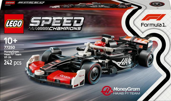 Immagine prodotto LEGO MoneyGram Haas F1Team VF-24 Rennauto (77250, LEGO Speed Champions)