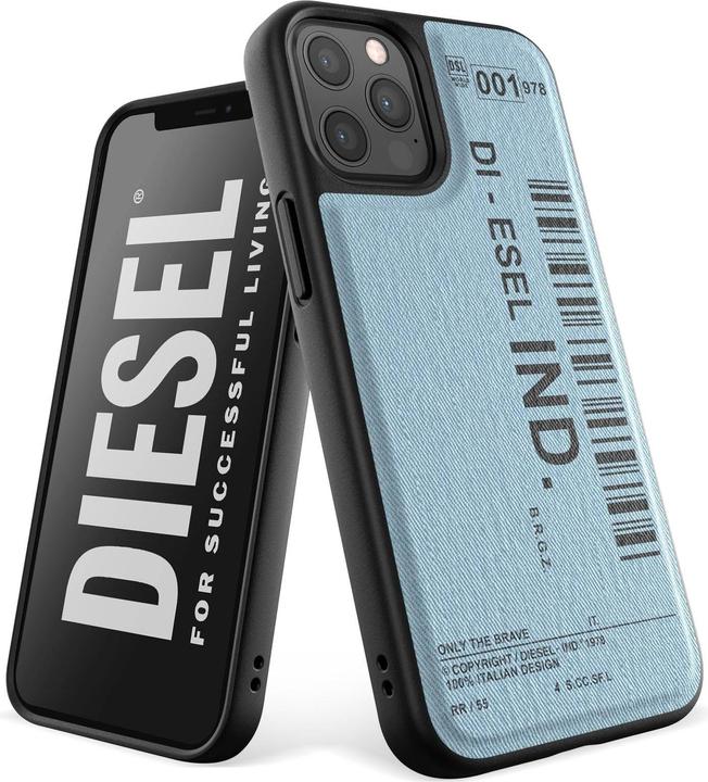 Immagine prodotto Diesel Caso modellato Denim (Apple iPhone 12, Realme 12 Pro+)