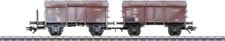 Image du produit Märklin H0 Mä Coffret de wagons à couvercles rabattables Sncb (Piste H0)