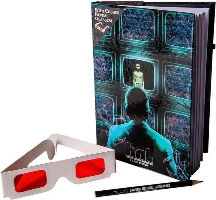 Immagine prodotto Paladone Products Stranger Things - Cahier 3D Laboratoire Hawkins (A5, Punteggiato, Copertina rigida)