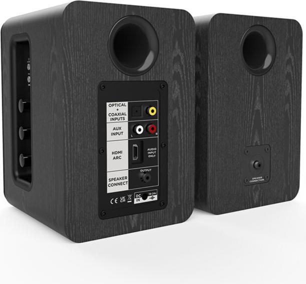 Actual product image Aiwa ASP-A200 Active Speaker Pair, black (1 pair, 25 W)