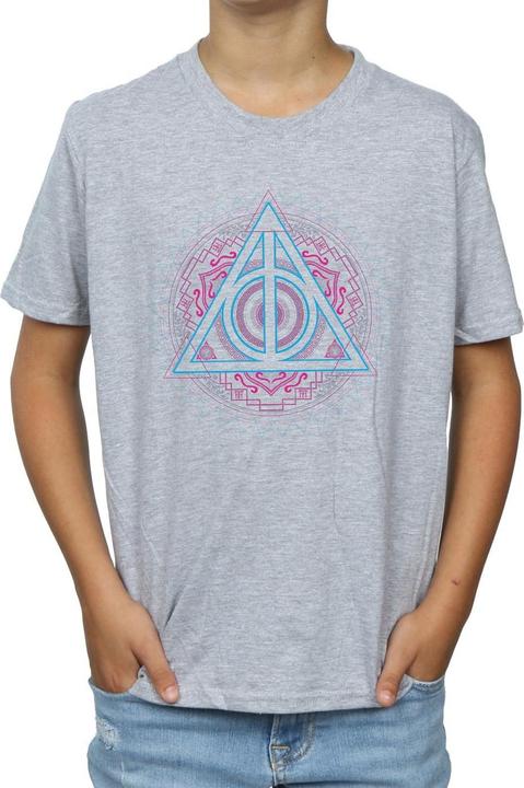 Produktbild Neon Deathly Hallows TShirt Jungen (152, 158)