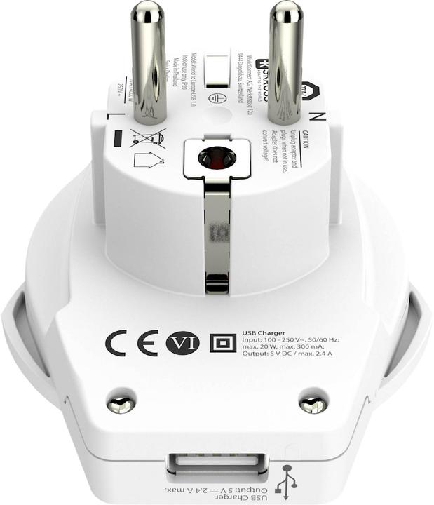 Immagine prodotto Skross Adattatore da viaggio e caricatore USB