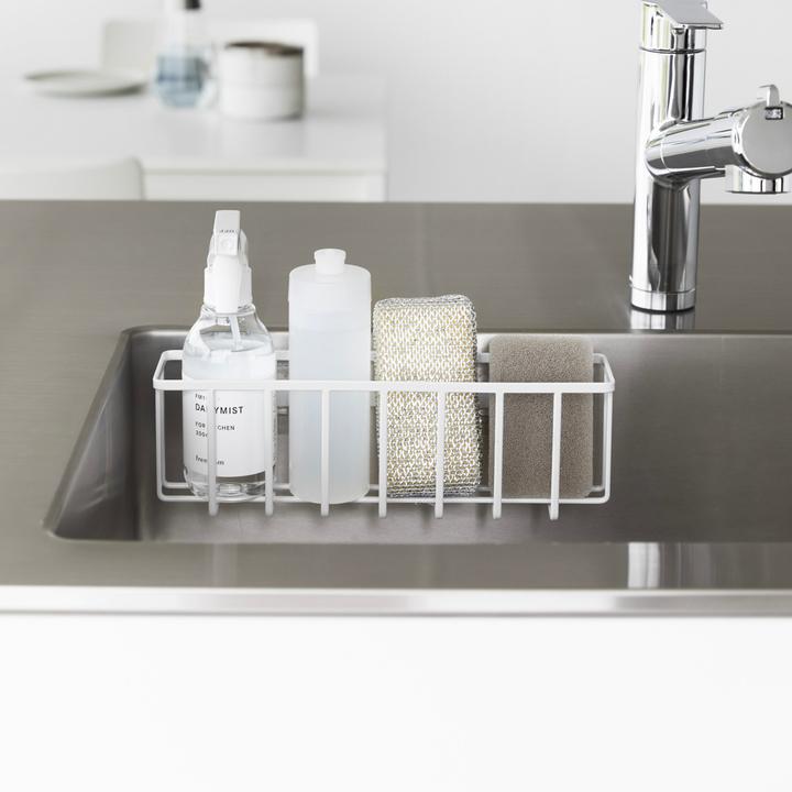 Actual product image Yamazaki Adhesive hook multipurpose basket L TOWER