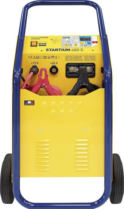 GYS Battery charger STARTIUM 680 E 12/24V 20-675/20-525Ah / charging current 45A / max.2 (12V, 24V, 45 A)