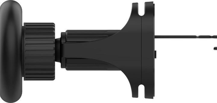 Actual product image Ugly Rubber car holder CLIP magnetic to grille black