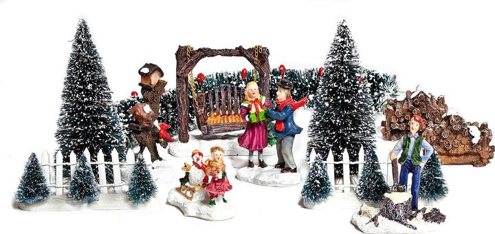 Image du produit VBS Set de miniatures décoratives "Hiver